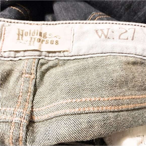 HOLDING HORSES ANTHROPOLOGIE STRAIGHT LEG STRETCH DENIM JEANS
SIZE 27 - Picture 9 of 11